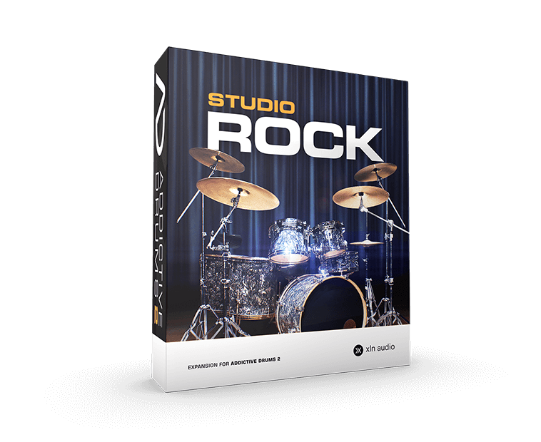 XLN Audio Addictive Drums  2 + Studio  Rock  AdPak